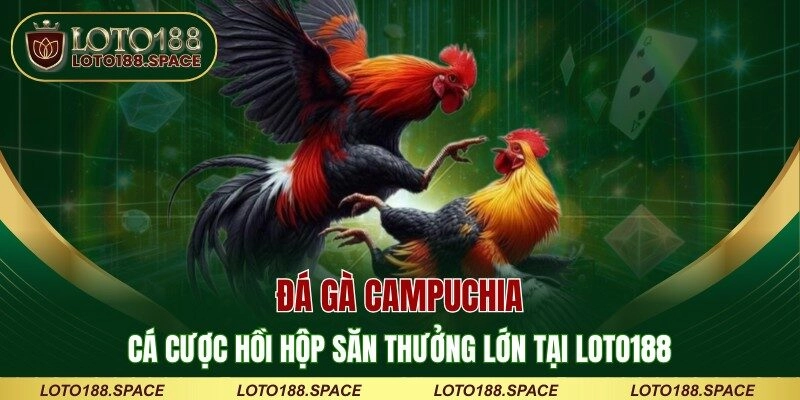Đá Gà Campuchia - Cá Cược Hồi Hộp Săn Thưởng Lớn Tại LOTO188
